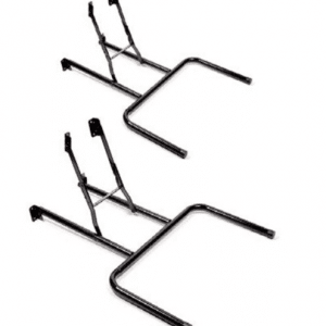 זוג רגליים לשולחן מתקפל (שחור)